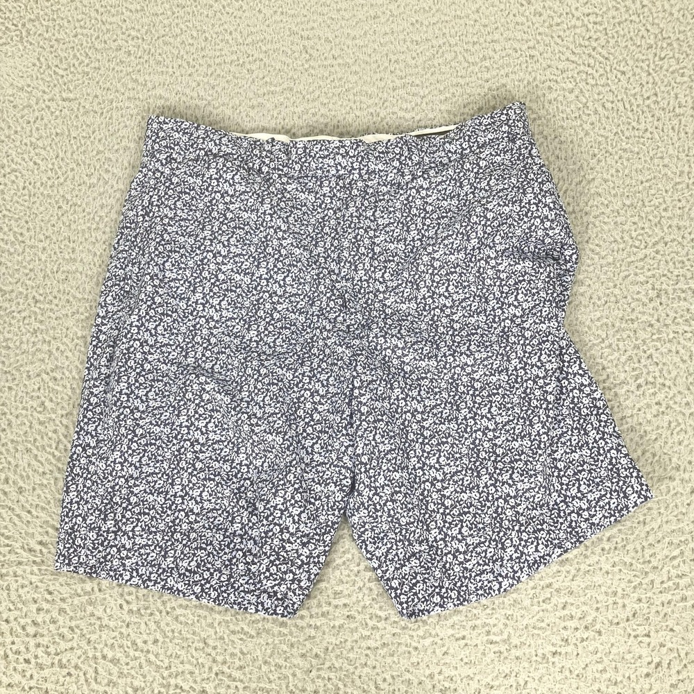 RLX Ralph Lauren Shorts Mens 34 Blue 10" Floral Golf Performance Stretch Chino